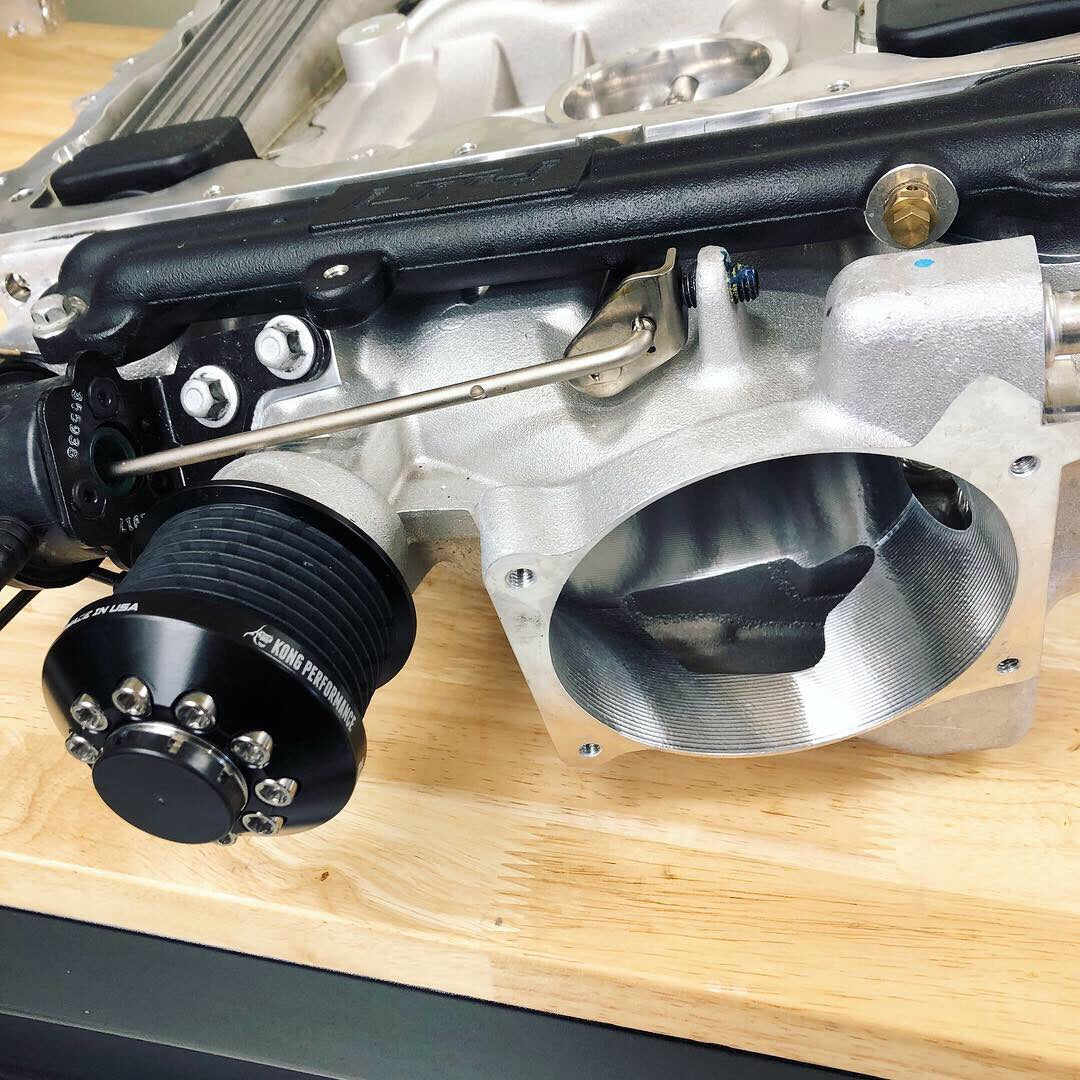 Kong Performance CNC Ported LT4 Supercharger & Snout Main image