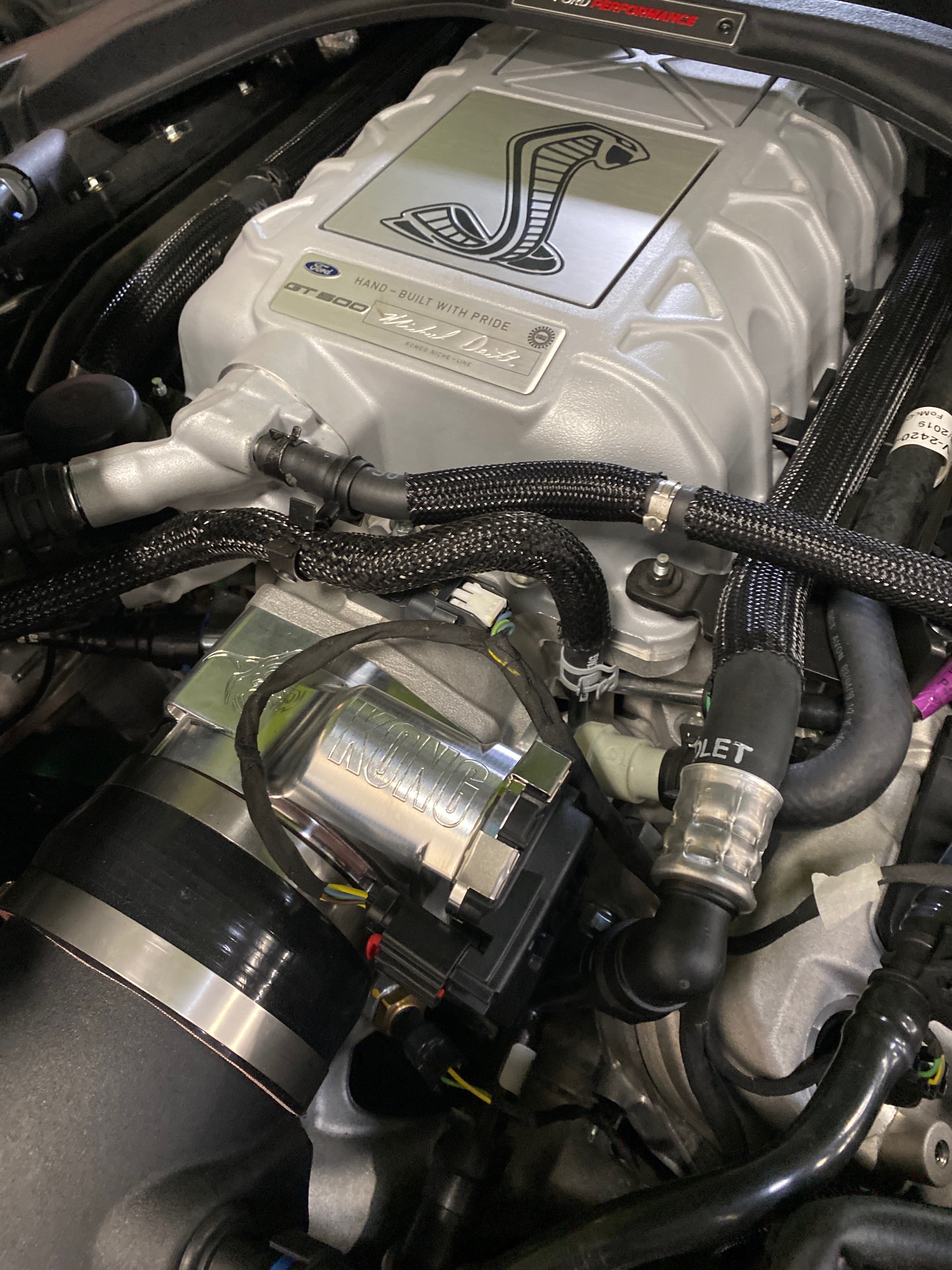 KONG 108mm 2020 GT500 Throttle Body (Billet Finish) Secondary image
