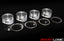 Boost Logic Spec M133 Engine Forged Pistons