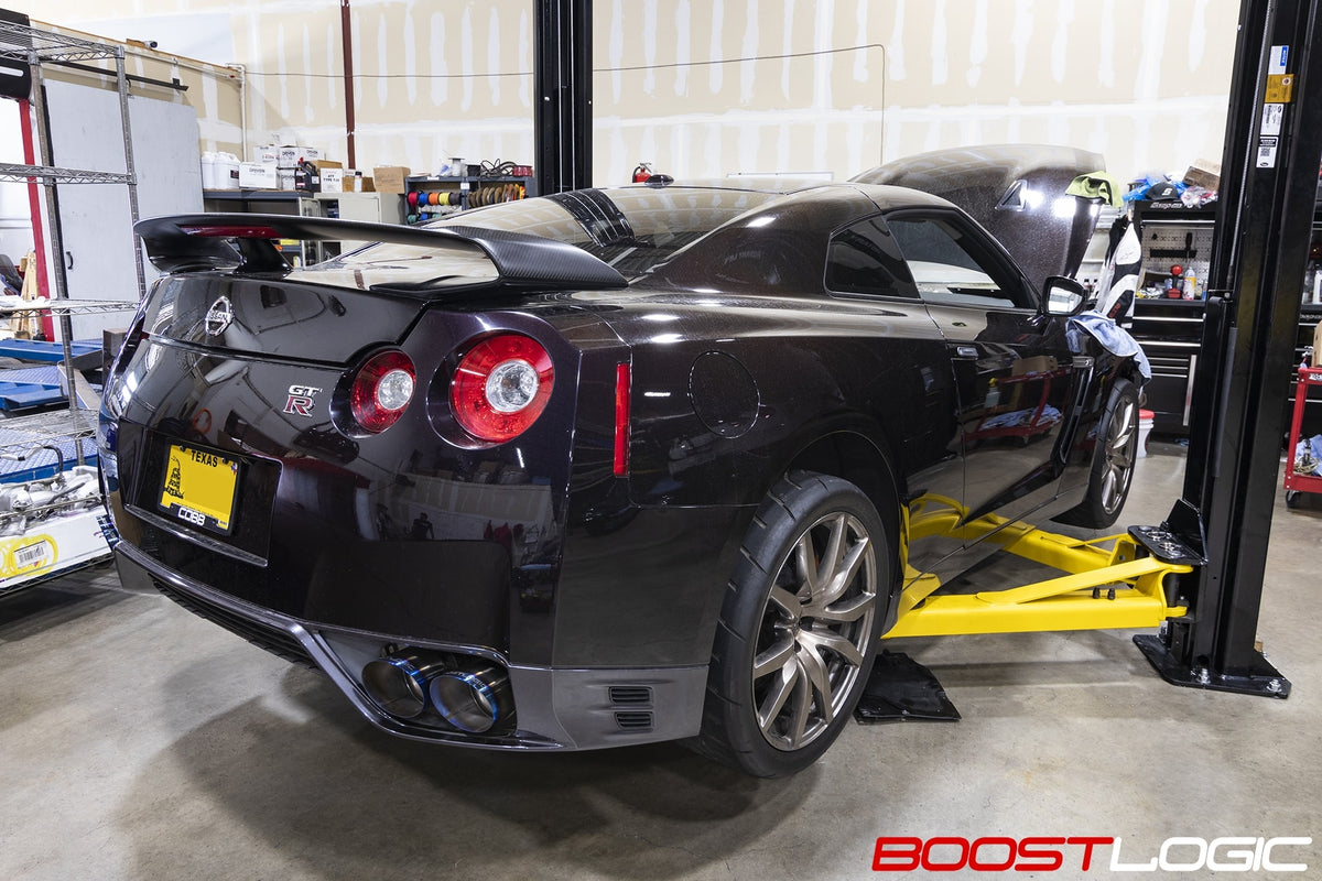 Boost Logic R35 4″ Titanium Exhaust Nissan R35 GTR 09+