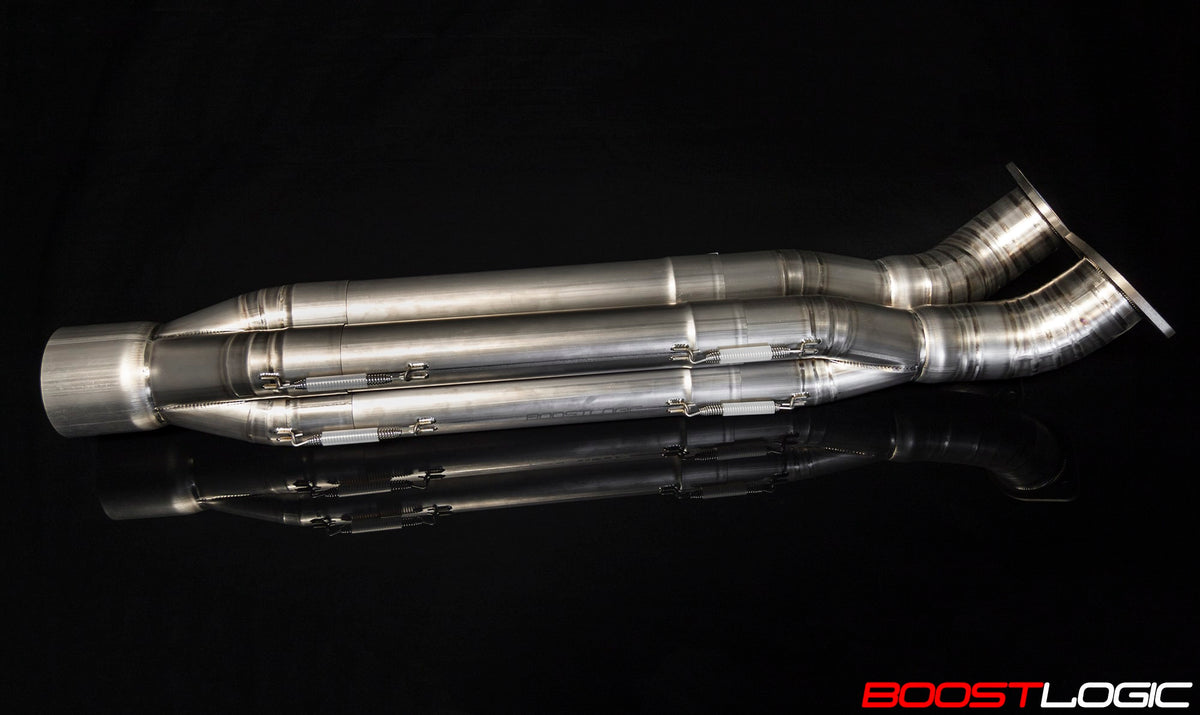Boost Logic R35 4″ Titanium Exhaust Nissan R35 GTR 09+