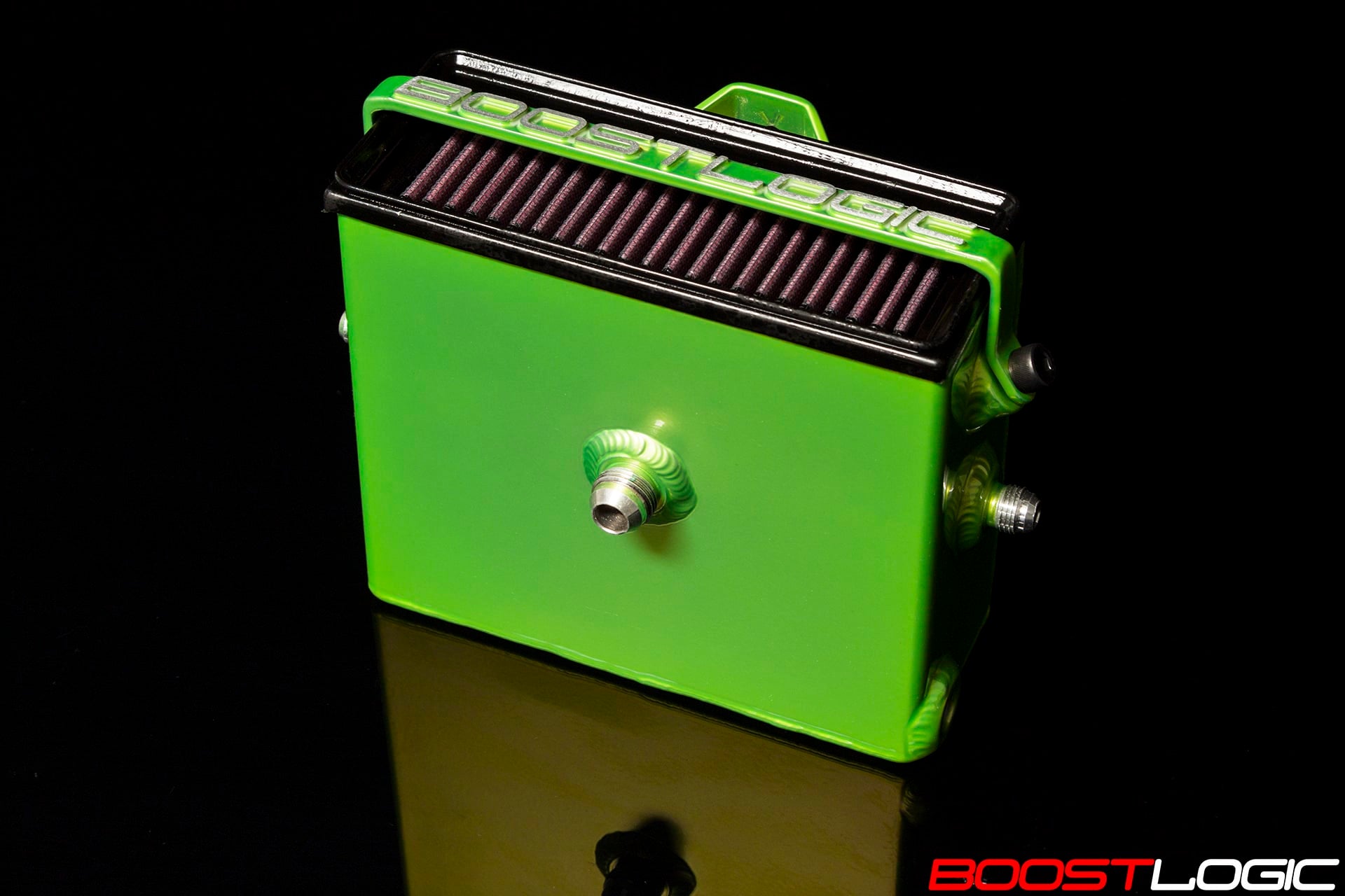 Boost Logic Engine Breathing System with Additional Oil Filler Neck Vent Secondary image