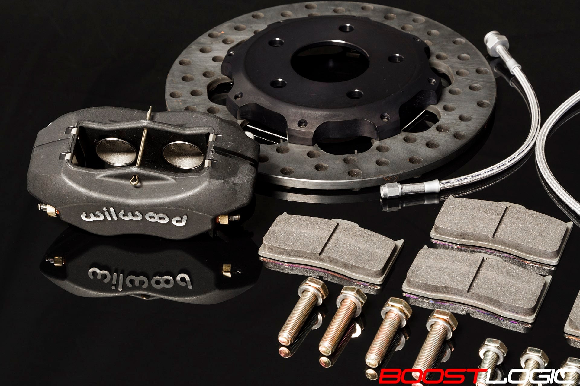 Boost Logic Lightweight Drag Racing Brake Kit Nissan R35 GTR 09+ Secondary image