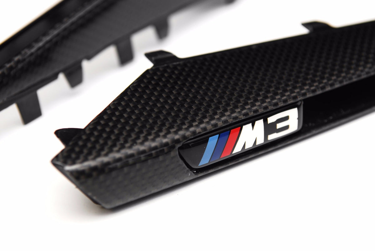 AutoTecknic E9X M3 Carbon Fiber Side Marker Set