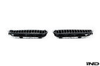 IND E9X M3 Gloss Black Front Grille Set