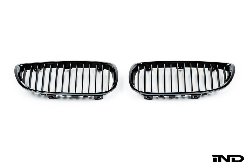 IND E9X M3 Gloss Black Front Grille Set