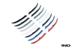 IND F10 M5 / 5-series M-Sport Painted Rear Reflector Set