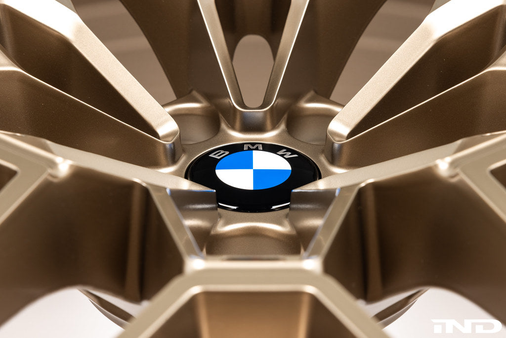 IND Gloss Black Wheel Center Cap Set - 56mm (Next Dark Design)