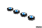 IND Gloss Black Wheel Center Cap Set - 56mm (Next Dark Design)