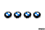 IND Gloss Black Wheel Center Cap Set - 56mm (Next Dark Design)