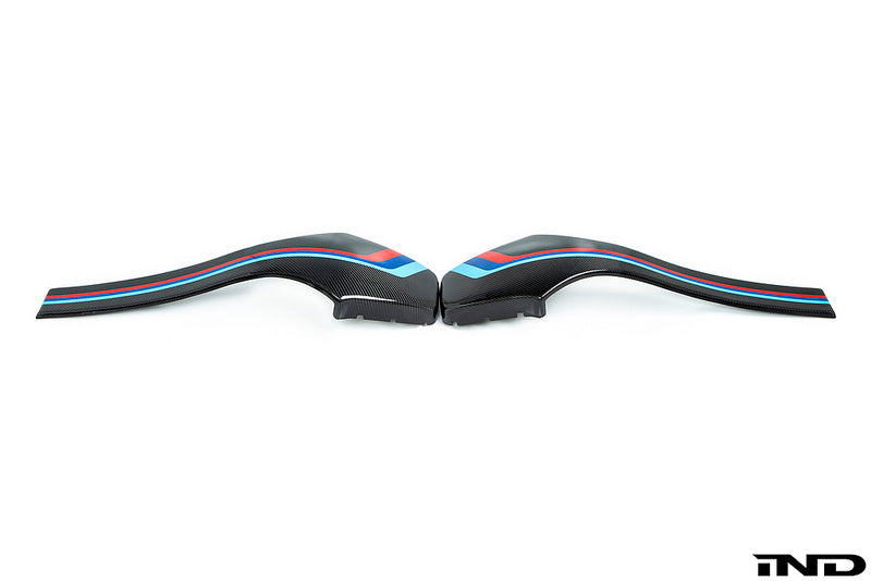 IND F80 M3 / F82 M4 Painted Dry Carbon Seat Back Cover Set