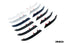 IND F97 X3M / G01 X3 Pre-LCI Painted Rear Reflector Set