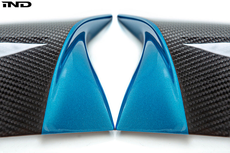 IND Painted M Inspired Dry Carbon Mirror Cover Set