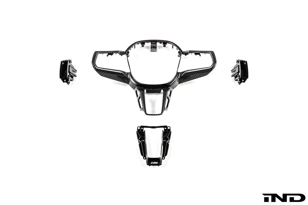 Indiv G9X M5 Carbon Steering Wheel Trim