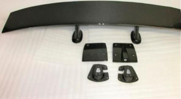 Carbon Fiber Lamborghini Gallardo Carbon Fiber Superleggera Rear Spoiler set Gallardo Lamborghini Secondary image