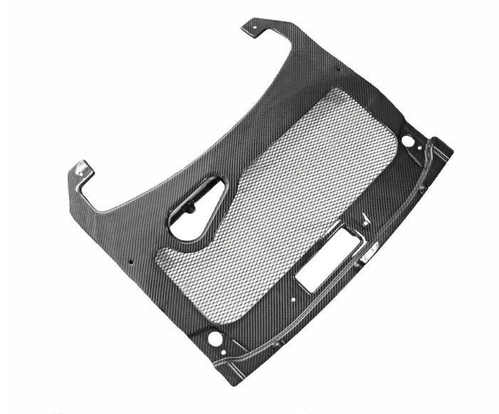 Carbon Fiber Engine Bay Panel Shield Rear - Lamborghini Gallardo