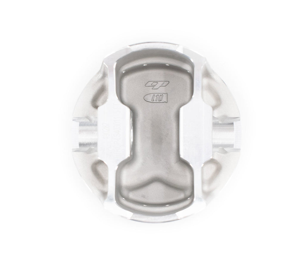 BTR CP PISTON & RING SET - GEN III/IV LS - 4.030" BORE - 3.622" STROKE - 6.125" ROD - 2CC FLAT TOP - BTRCP-LS40301300-FT-8