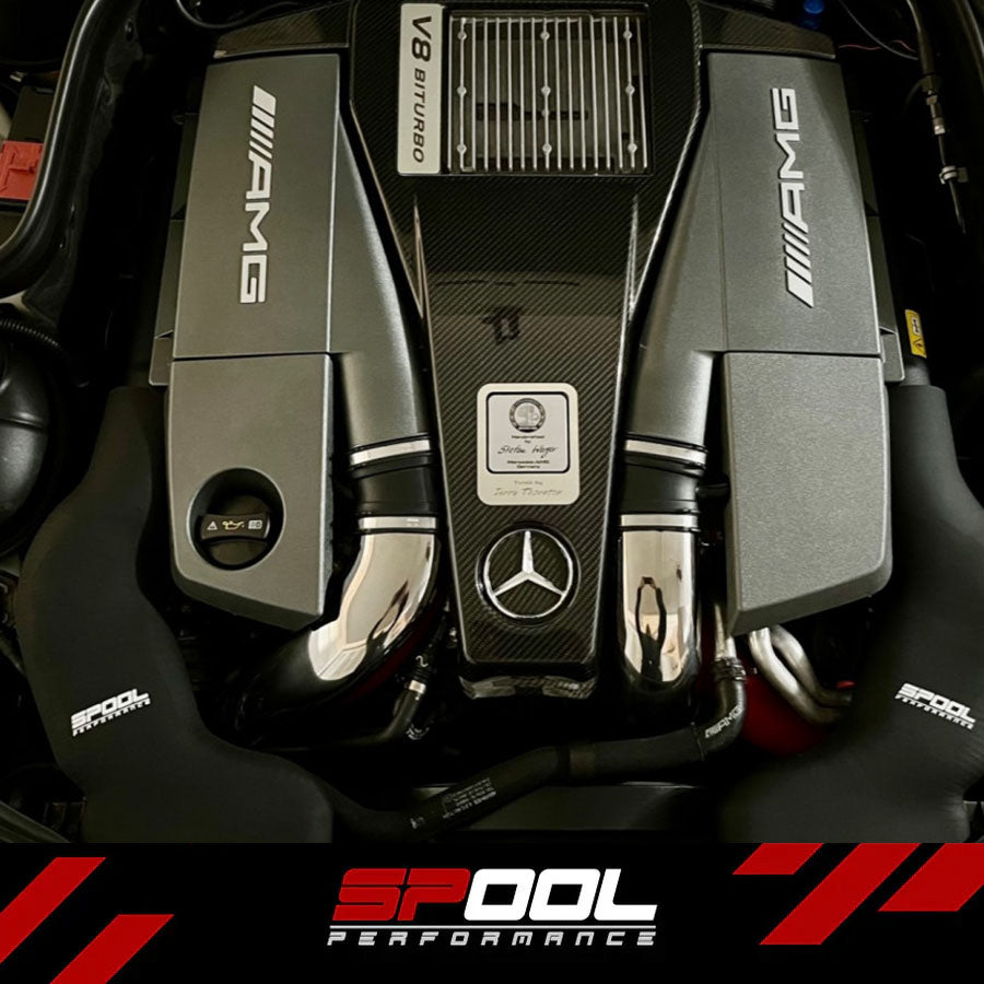 Spool Mercedes M157 E63/CLS63 & M278 CLS550/E550 Upgraded Inlet Pipes Main image