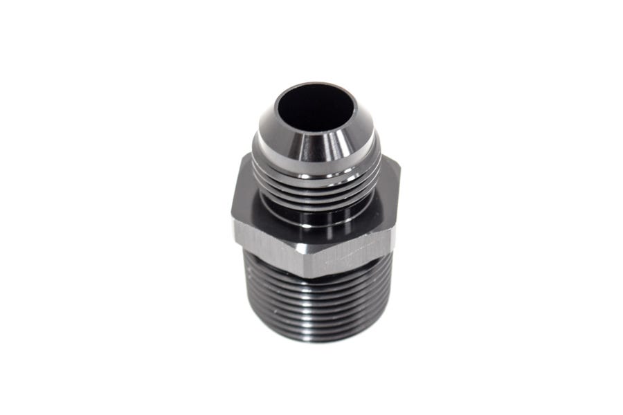 BTR AN FITTINGS - ADAPTER FITTING - 12AN TO 1" NPT - BLACK - ADPT-01-018