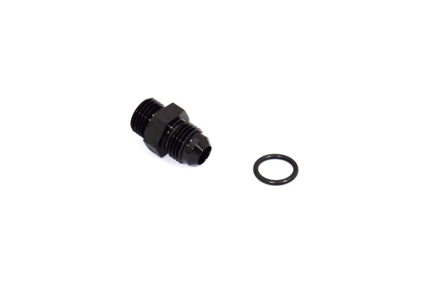BTR AN FITTINGS - AN TO ORB ADAPTER - 6 ORB TO -6AN - BLACK - ADPT-02-003