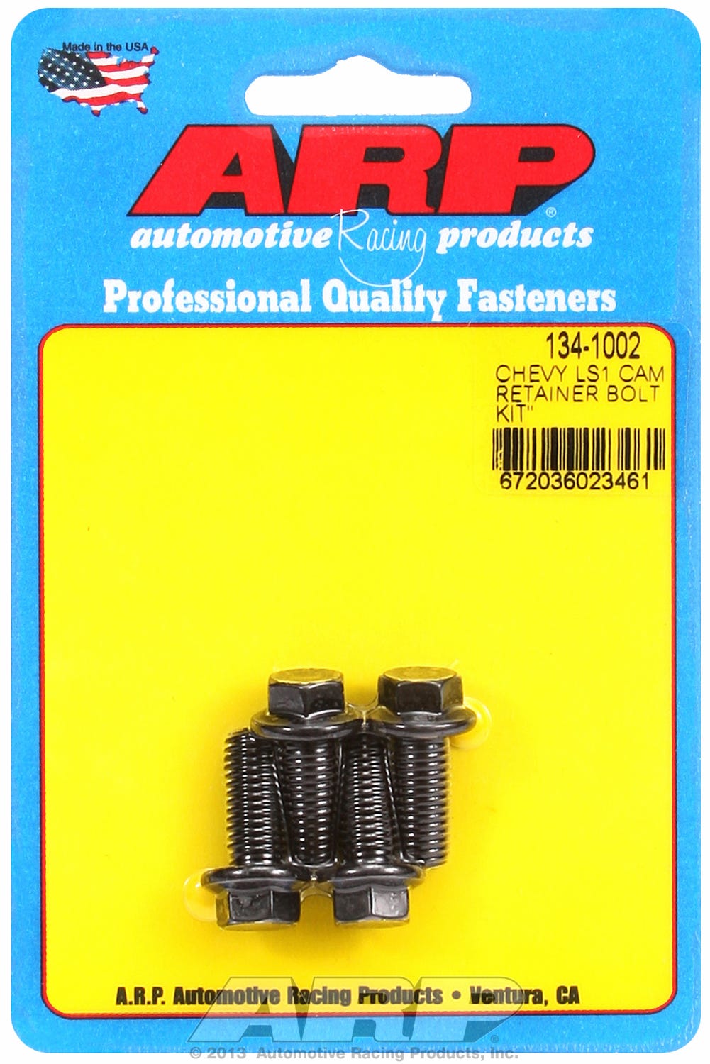 ARP CAM RETAINER BOLT KIT 134-1002 (first generation) 134-1002