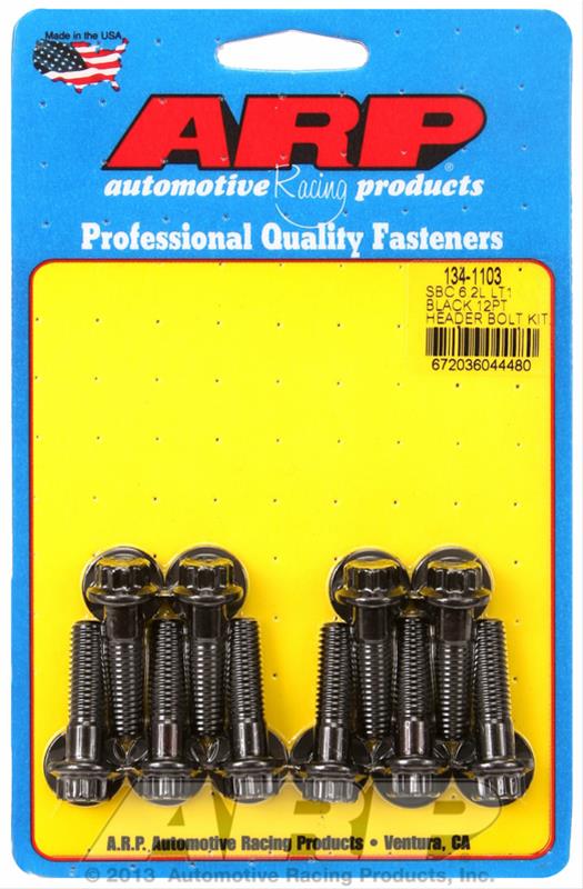 ARP GEN V 6.2 LT1 3/8" WIDE HEADER FLANGE BOLT / STUD KITS