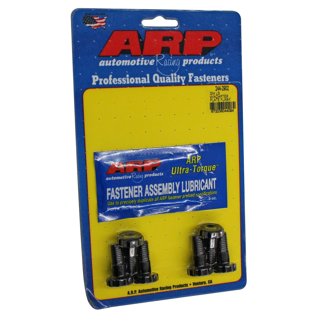 ARP FLEX PLATE BOLT KIT - LS W/ ADAPTER FLANGE - 244-2902