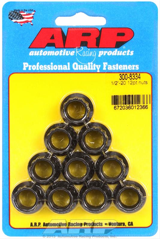ARP NUT KIT - 1/2"-20 - 12-POINT - 300-8334