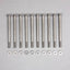 ARP INTAKE MANIFOLD BOLT KIT - 12-POINT - STAINLESS - 430-2101