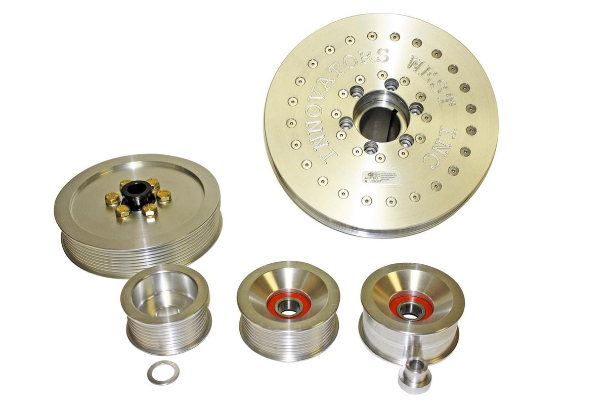 INNOVATORS WEST 8-RIB DRIVE CONVERSION KIT - GEN 5 CAMARO - 8 RIB -10% OD - IW1005