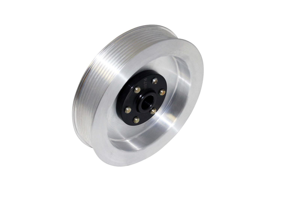 INNOVATORS WEST POWER STEERING PULLEY - GEN 5 CAMARO - 8-RIB - BILLET - IW1007