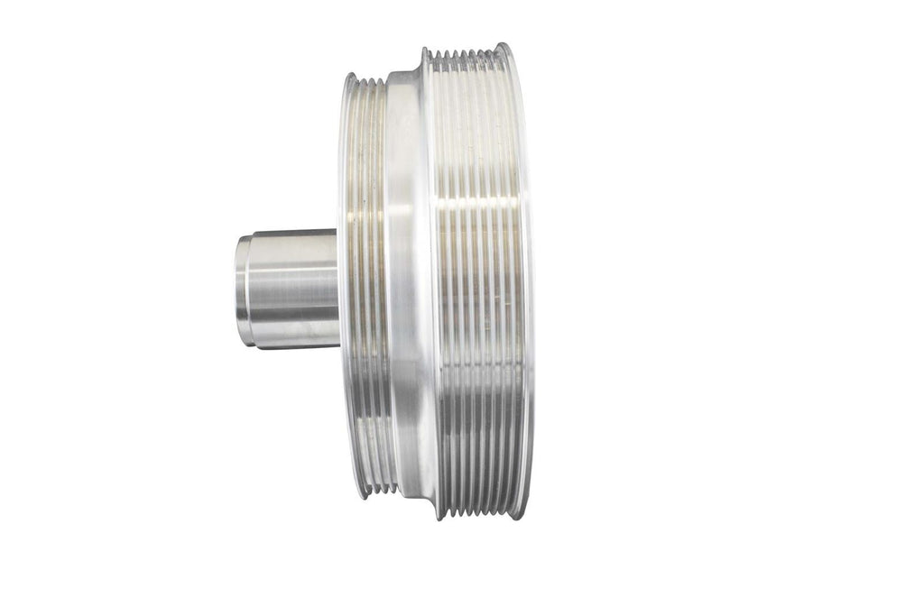 INNOVATORS WEST DAMPER - 99-13 GM TRUCKS & 06-08 TBSS - 8-RIB - 10% OD - WITH CRANK BOLT - IW863