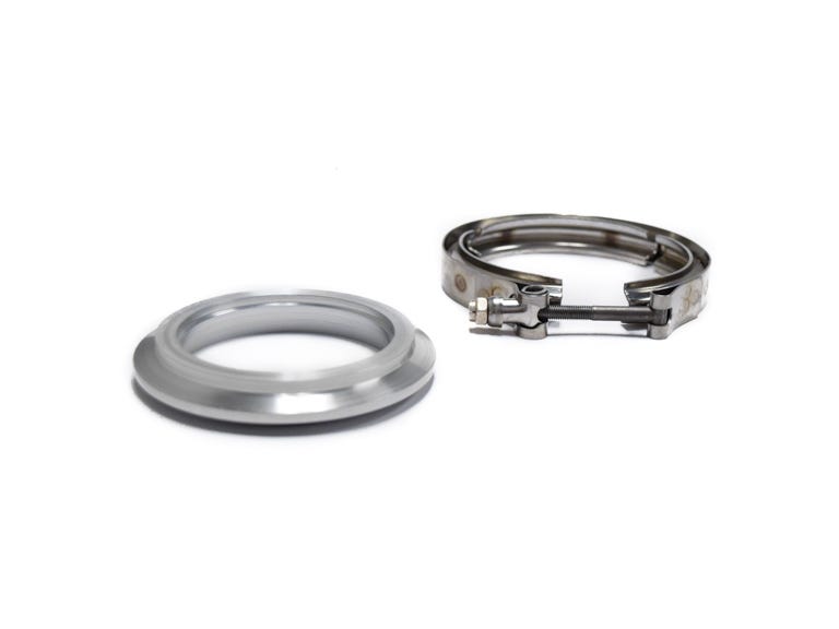 BTR 3.5" TO 3" ALUMINUM COMPRESSOR OUTLET FLANGE w/ Clamp - BTR84874