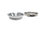 BTR 5" to 4" ALUMINUM REDUCER DOWNPIPE FLANGE - T6 - S400 - WITH CLAMP - BTR94646