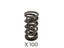 BTR DUAL SPRING - .685 LIFT - PACK OF 100 - SP010-100