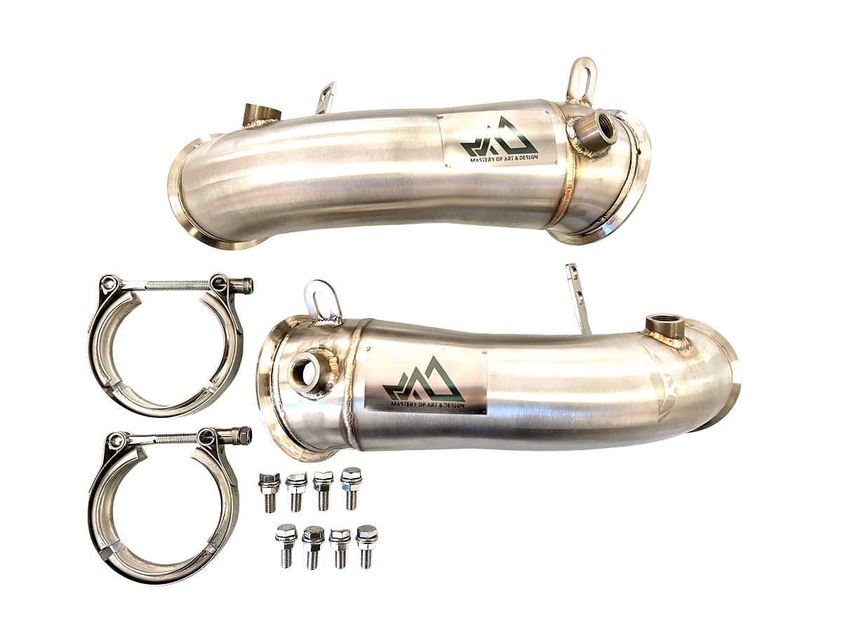 MAD BMW F90 M5 F92 M8 Primary Downpipes S63R Secondary image