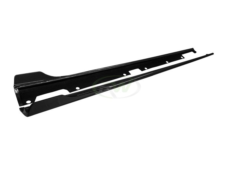 Mercedes C190 GT GTS CF Side Skirt Extensions