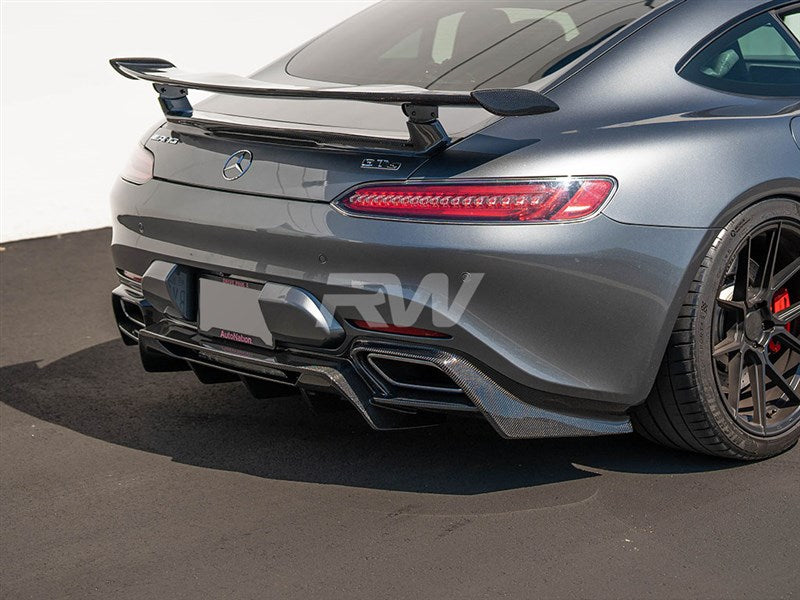 Mercedes C190 GT GTS Carbon Fiber Diffuser