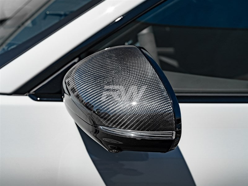 Mercedes C192 GT55 GT63 CF Mirror Caps Secondary image
