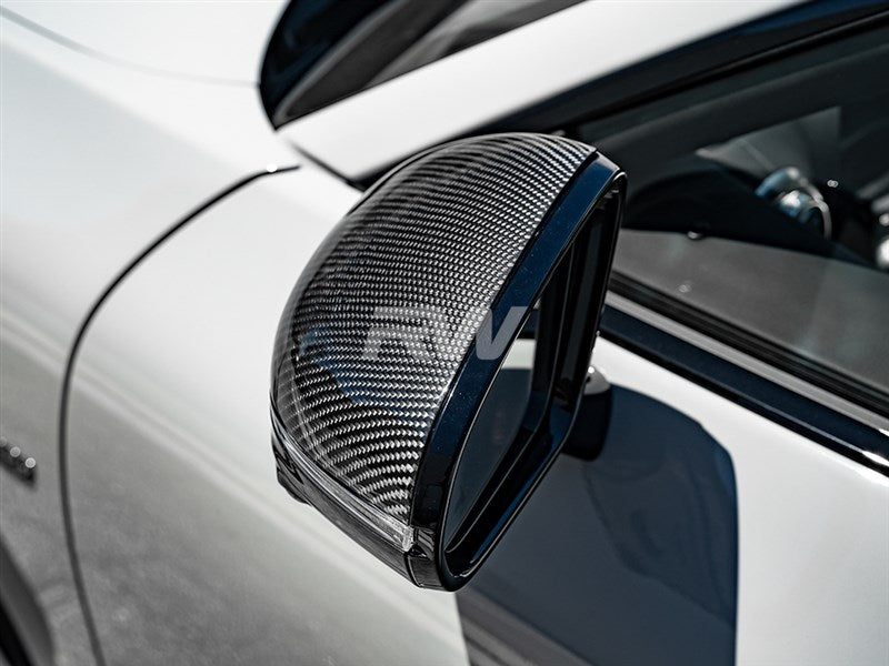 Mercedes C192 GT55 GT63 CF Mirror Caps