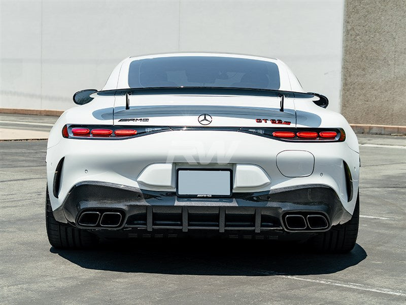 Mercedes C192 GT55 GT63 RWS CF Rear Diffuser