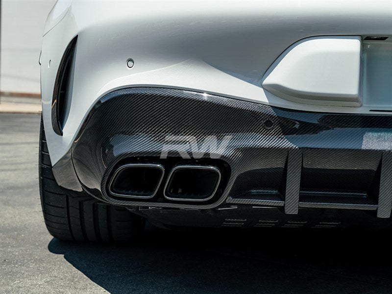 Mercedes C192 GT55 GT63 RWS CF Rear Diffuser