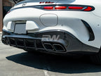 Mercedes C192 GT55 GT63 RWS CF Rear Diffuser