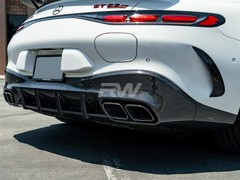 Mercedes C192 GT55 GT63 RWS CF Rear Diffuser
