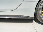 Mercedes C192 GT55 GT63 OEM Style CF Side Skirts
