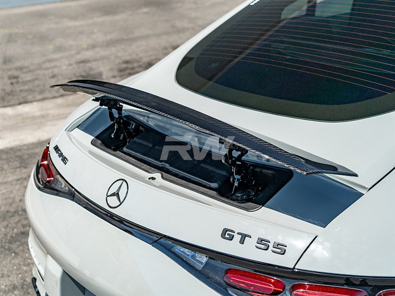 Mercedes C192 GT55 GT63 CF OEM Style Wing Secondary image