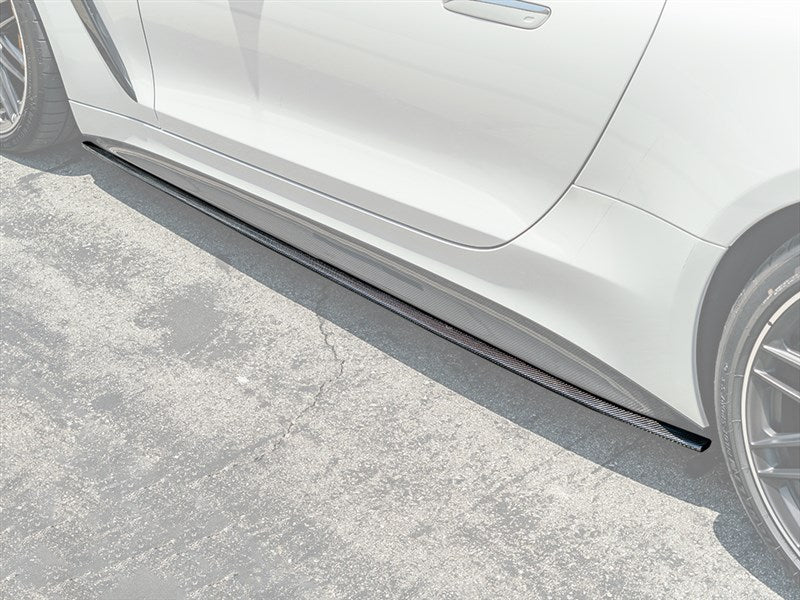 Mercedes C192 GT55/GT63 RWS CF Side Skirts