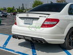 Mercedes W204 C63 Arkym Style CF Rear Diffuser