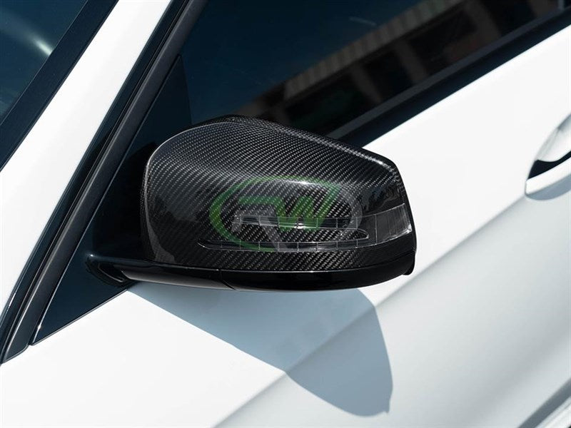 Mercedes Carbon Fiber Replacement Mirror Caps Secondary image