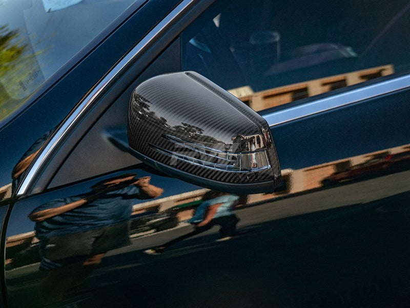 Mercedes Carbon Fiber Replacement Mirror Caps